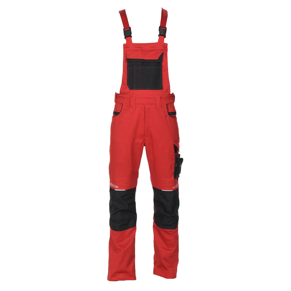 Radne farmer pantalone PACIFIC FLEX crvene